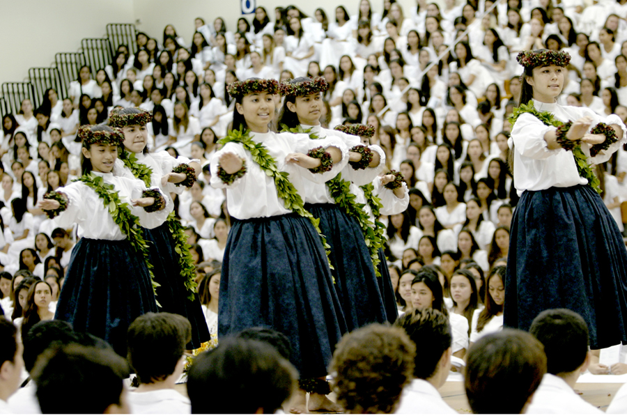 [Wahine hula] Photo by Michael Young.