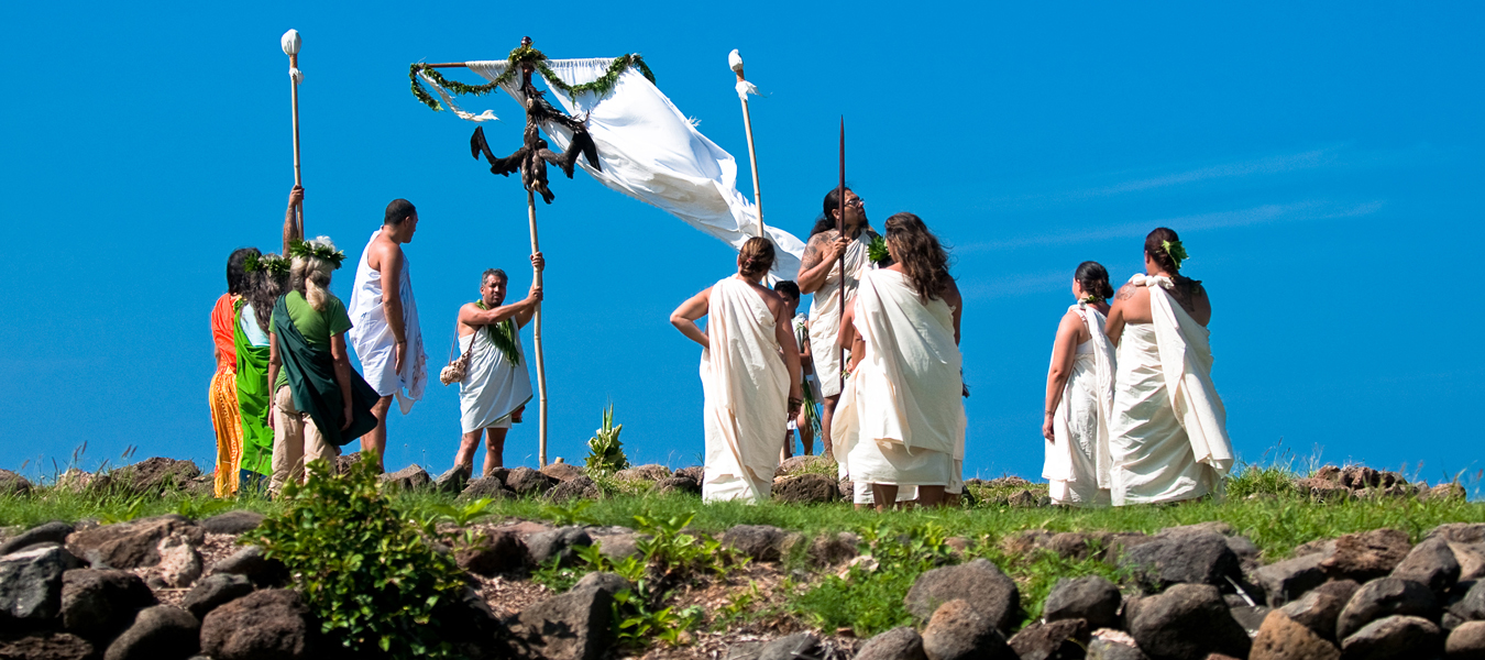 [Makahiki at Kūīlioloa] Photo by Ruben Carillo.